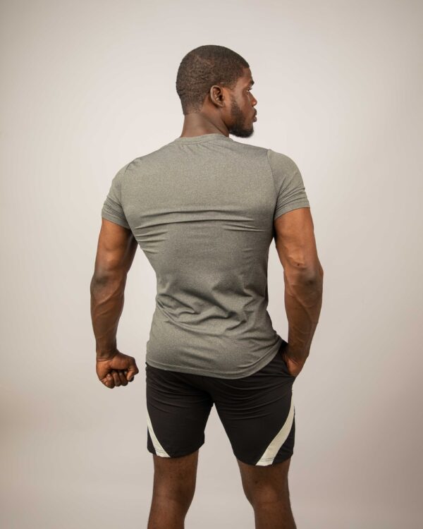4503 Icon Muscle Fit V- Neck Short Sleeve - Image 3
