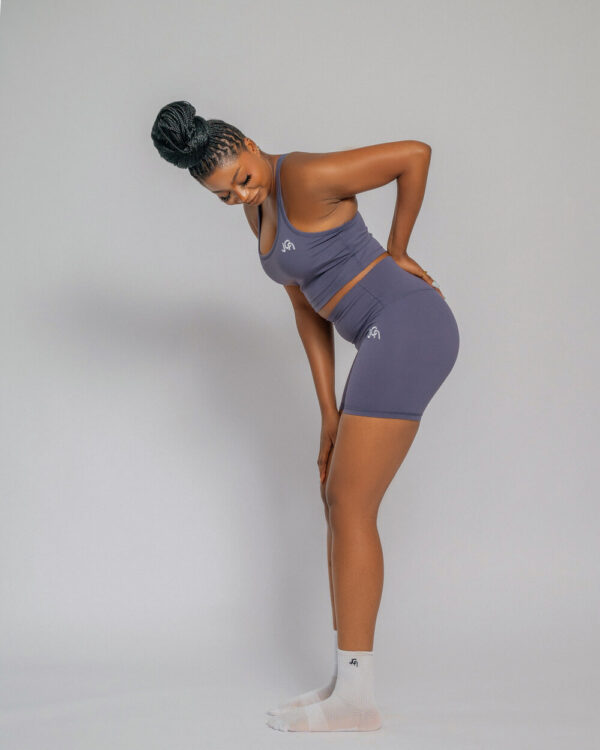 SNOW HALTER Sport Bra And Short Set - Image 3