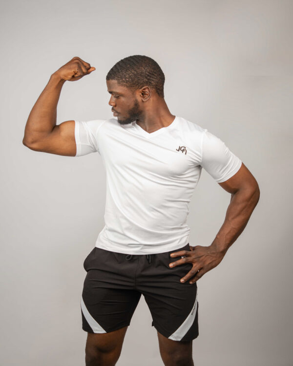 4503 Icon Muscle Fit V- Neck Short Sleeve - Image 5